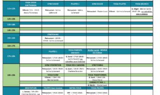 Planning FBE officiel 2024 2025 l'Aubriere Asso